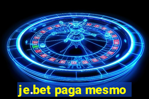 je.bet paga mesmo